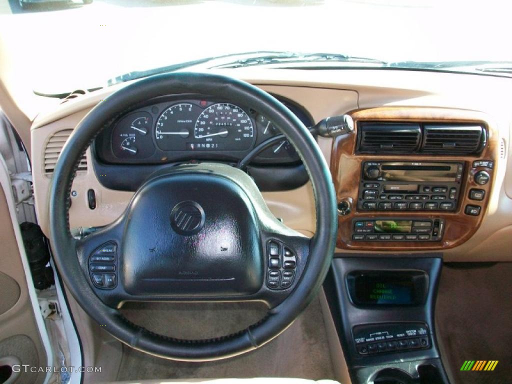 1999 Mountaineer  - Oxford White / Prairie Tan photo #5