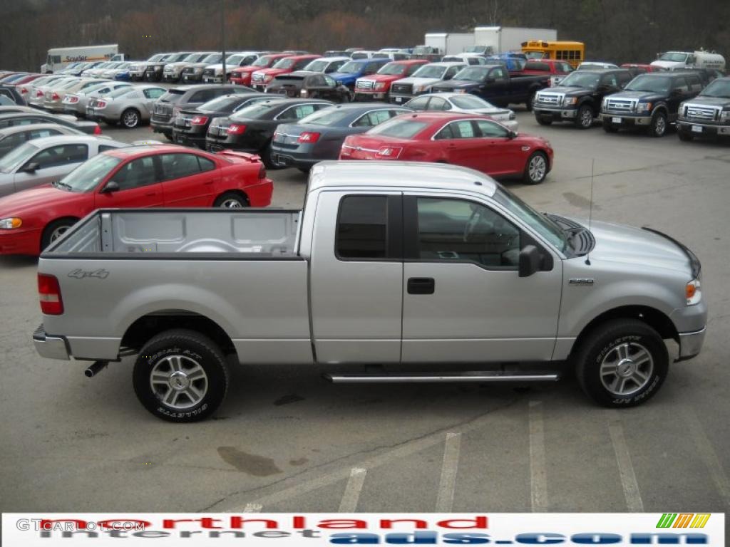 2006 F150 XLT SuperCab 4x4 - Silver Metallic / Medium/Dark Flint photo #5
