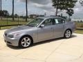 2007 Silver Grey Metallic BMW 5 Series 525i Sedan  photo #13