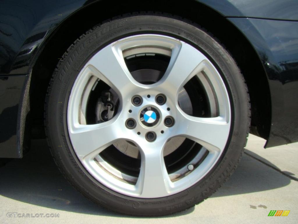 2008 3 Series 328i Convertible - Jet Black / Saddle Brown/Black photo #6