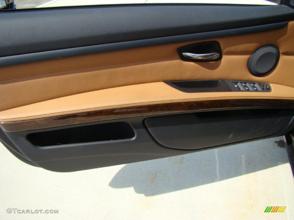 2008 3 Series 328i Convertible - Jet Black / Saddle Brown/Black photo #7