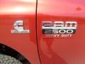 2007 Inferno Red Crystal Pearl Dodge Ram 2500 SLT Quad Cab 4x4  photo #9