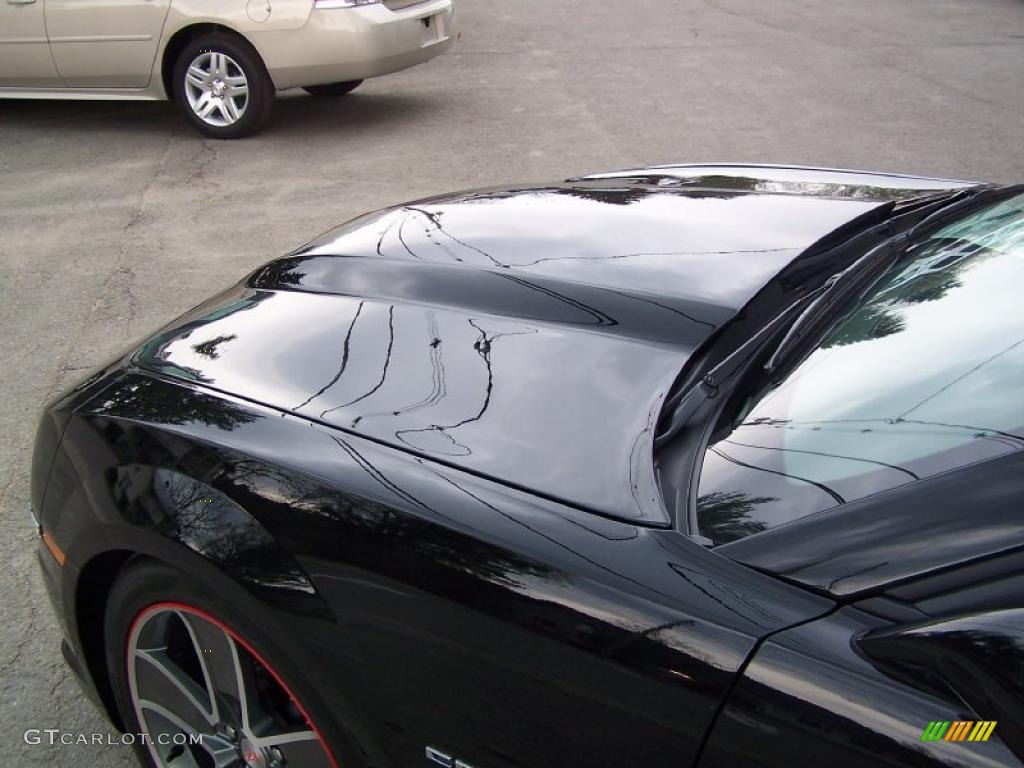 2010 Camaro SS SLP ZL575 Supercharged Coupe - Black / Black photo #6