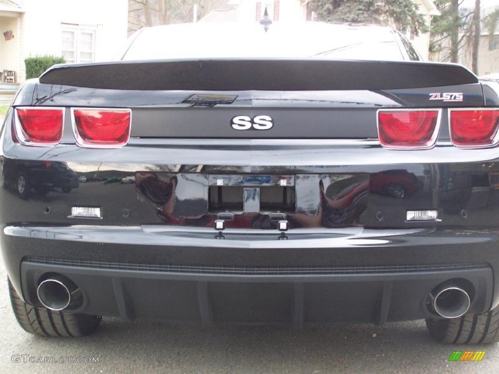 2010 Camaro SS SLP ZL575 Supercharged Coupe - Black / Black photo #11