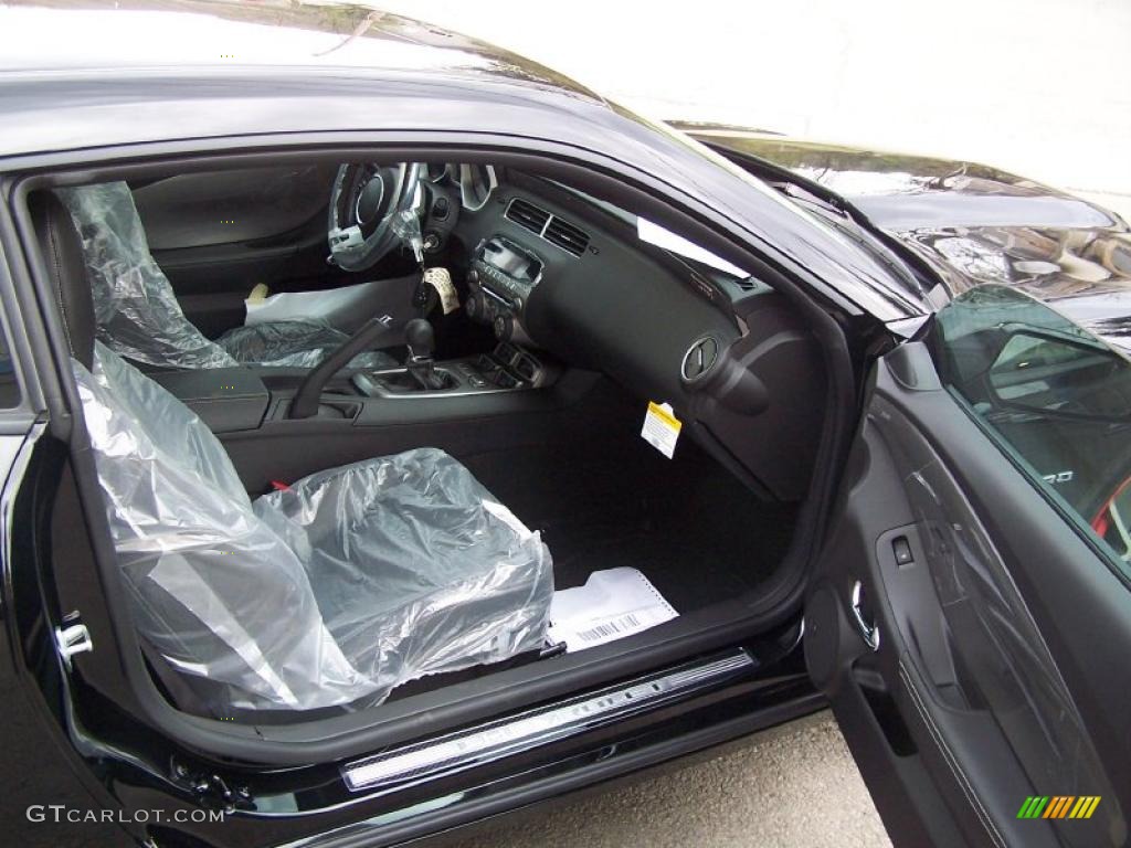 2010 Camaro SS SLP ZL575 Supercharged Coupe - Black / Black photo #26