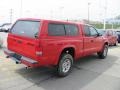 Flame Red - Dakota Sport Club Cab 4x4 Photo No. 7