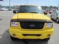 2003 Chrome Yellow Ford Ranger Edge SuperCab 4x4  photo #9