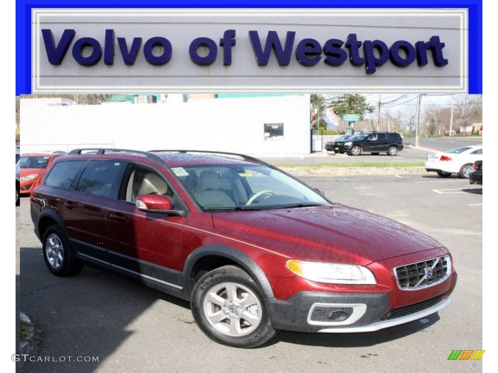 Ruby Red Metallic Volvo XC70