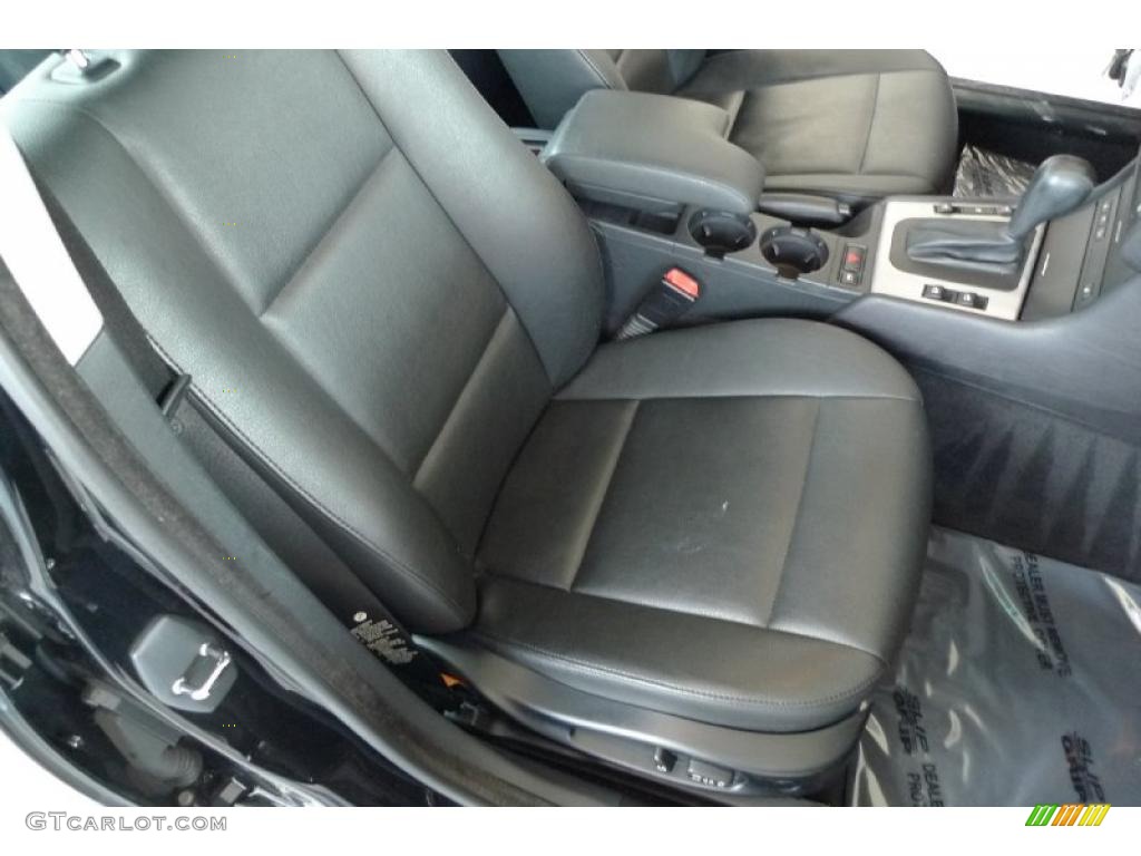 2004 3 Series 325xi Sedan - Black Sapphire Metallic / Black photo #45
