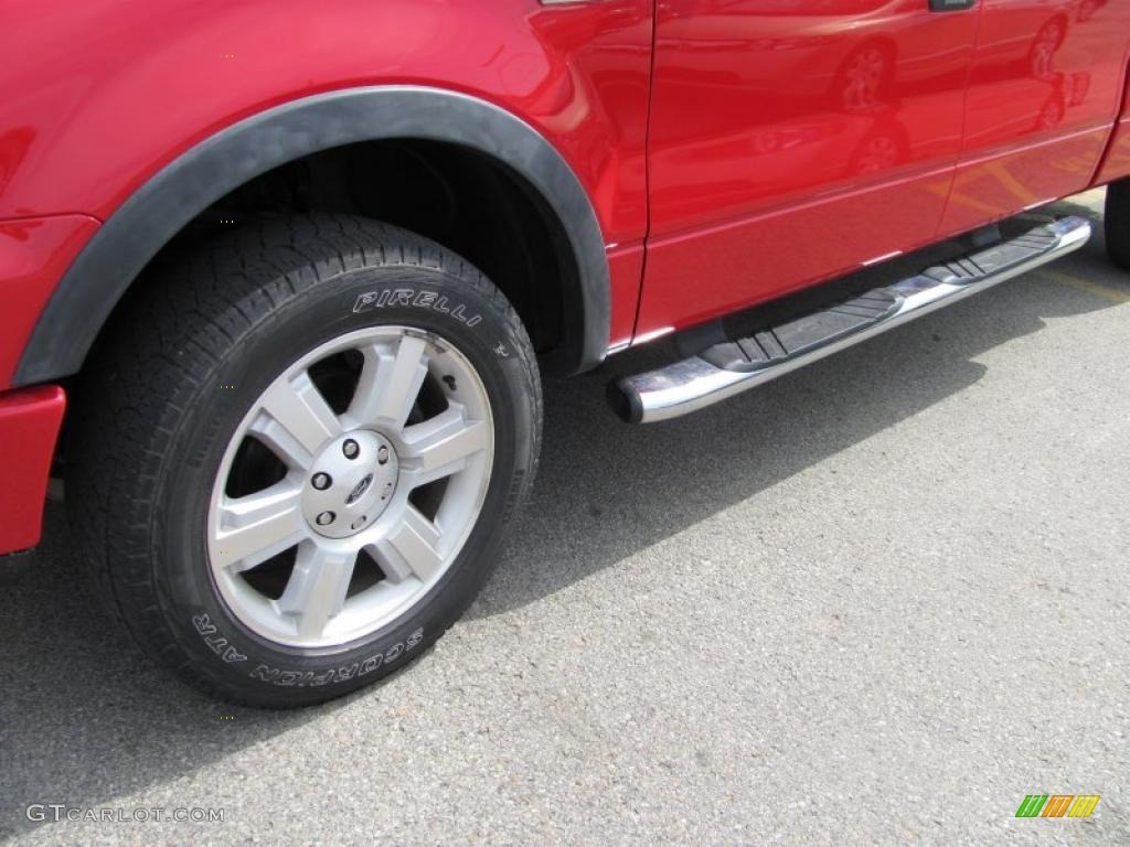 2008 F150 FX4 SuperCrew 4x4 - Bright Red / Black photo #3