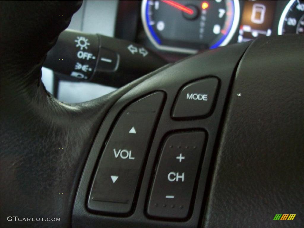 2009 CR-V EX-L 4WD - Crystal Black Pearl / Black photo #18
