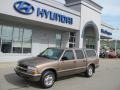 Sandalwood Metallic 2002 Chevrolet S10 LS Crew Cab 4x4