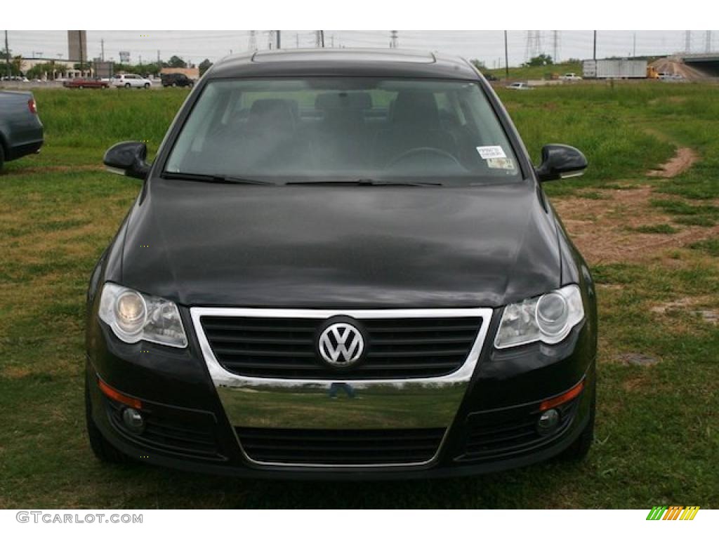 2009 Passat Komfort Sedan - Deep Black / Deep Black photo #10