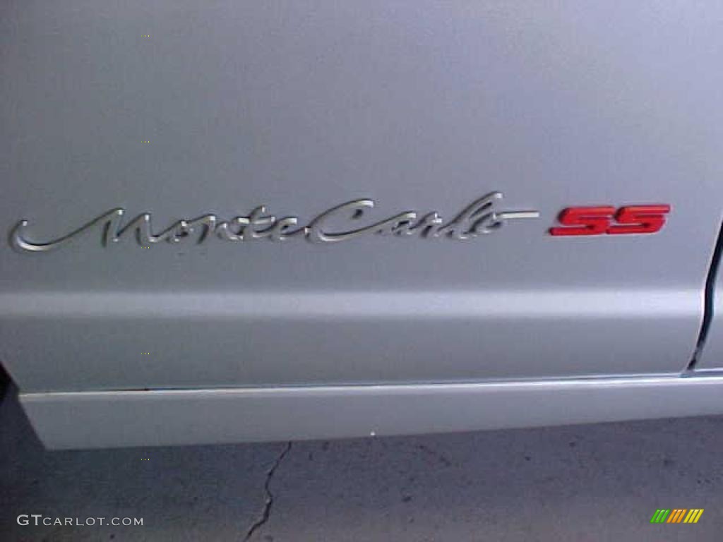 2000 Monte Carlo SS - Galaxy Silver Metallic / Ebony photo #11