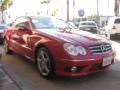 Mars Red 2007 Mercedes-Benz CLK 550 Coupe