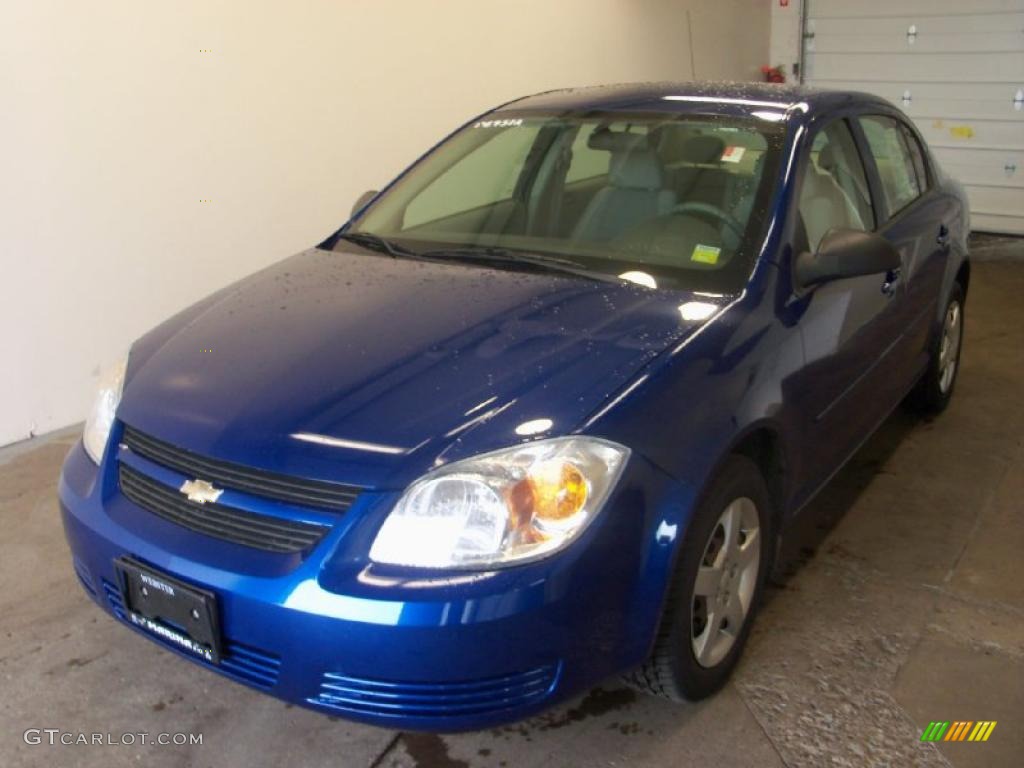 2005 Cobalt Sedan - Arrival Blue Metallic / Gray photo #1