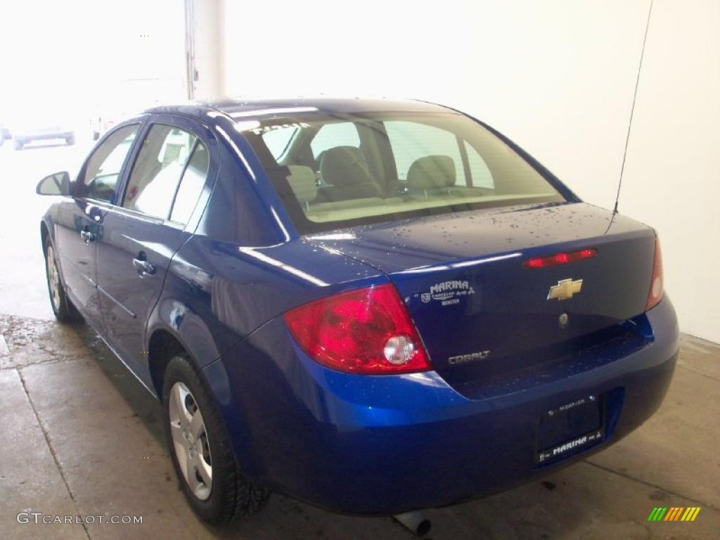 2005 Cobalt Sedan - Arrival Blue Metallic / Gray photo #7