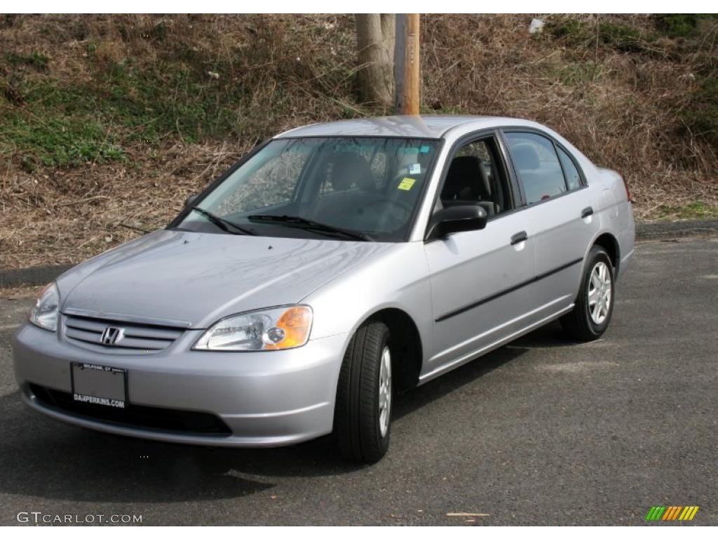2003 Satin Silver Metallic Honda Civic DX Sedan #28246646 | GTCarLot