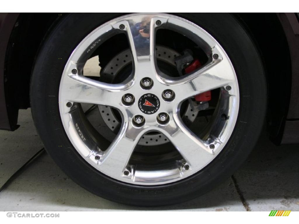 2006 Grand Prix GXP Sedan - Dark Cherry Metallic / Ebony photo #12