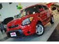 2010 Molten Red Kia Soul +  photo #2