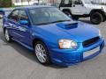 2004 WR Blue Pearl Subaru Impreza WRX STi  photo #2