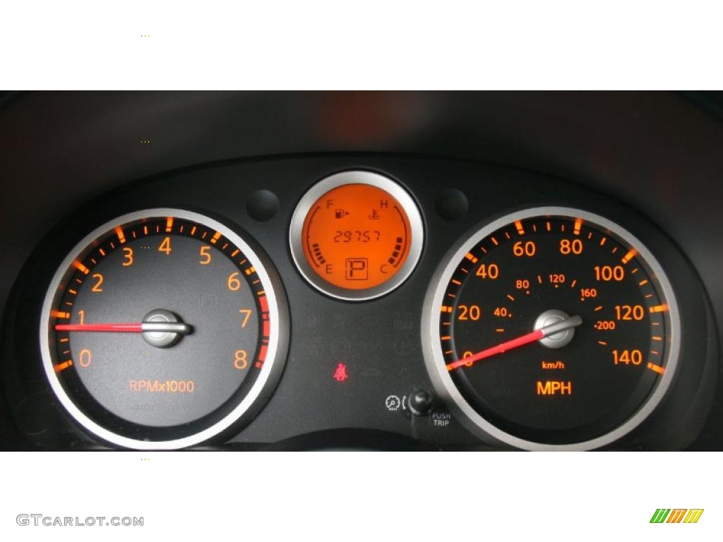 2008 Sentra 2.0 - Red Alert / Charcoal/Steel photo #24