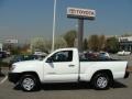 2010 Super White Toyota Tacoma Regular Cab  photo #3