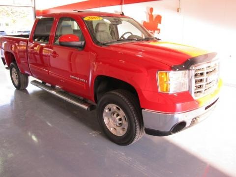 2007 GMC Sierra 2500HD SLT Crew Cab 4x4 Data, Info and Specs