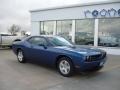 2010 Deep Water Blue Pearl Dodge Challenger SE  photo #2