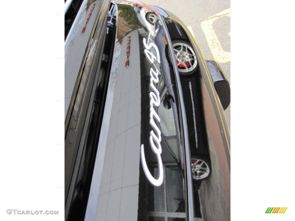2008 911 Carrera 4S Coupe - Black / Black photo #4
