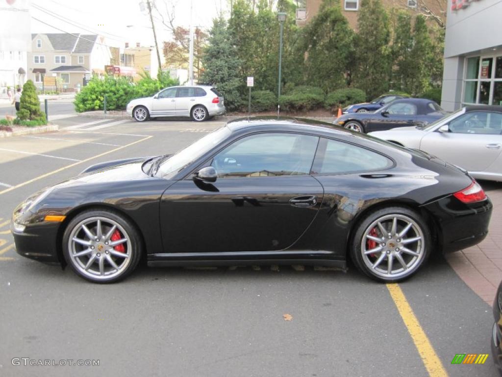 2008 911 Carrera 4S Coupe - Black / Black photo #31