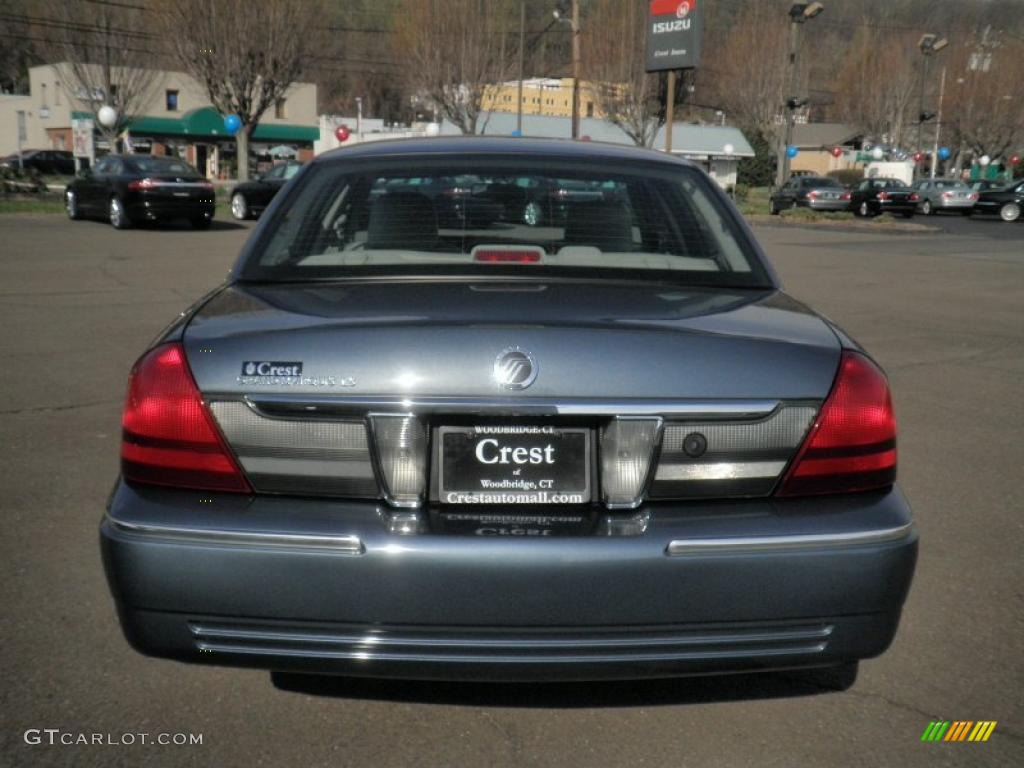 2009 Grand Marquis LS - Norsea Blue Metallic / Medium Light Stone photo #7