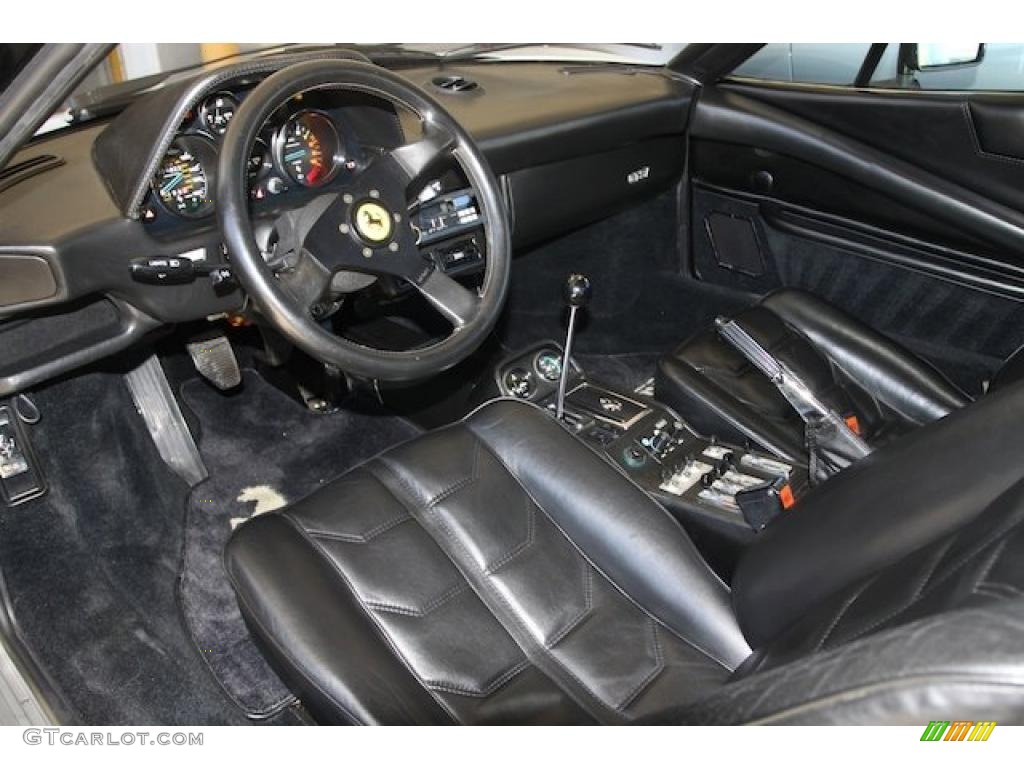 Black Interior 1983 Ferrari 308 GTSi Quattrovalvole Photo #28286258