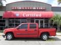 Fire Red 2004 GMC Canyon SLE Crew Cab