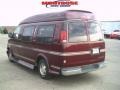 1996 Dark Toreador Red Metallic Chevrolet Express 1500 Passenger Van Conversion  photo #5