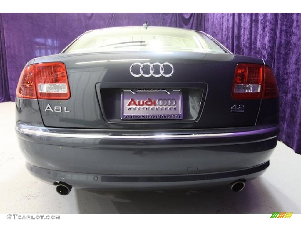 2007 A8 L 4.2 quattro - Quartz Grey Metallic / Sand Beige photo #16