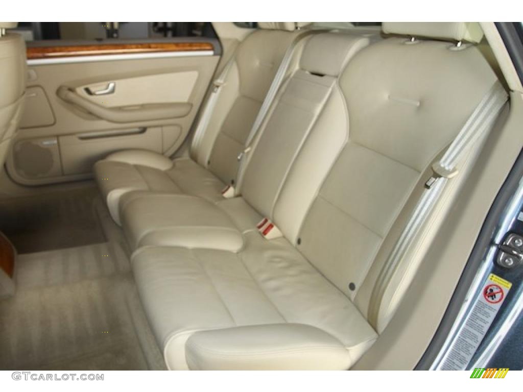 2007 A8 L 4.2 quattro - Quartz Grey Metallic / Sand Beige photo #35