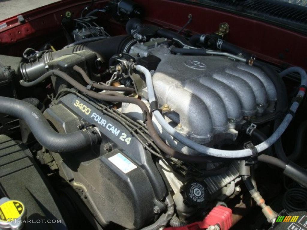 2004 Tacoma V6 Double Cab 4x4 - Impulse Red Pearl / Charcoal photo #21