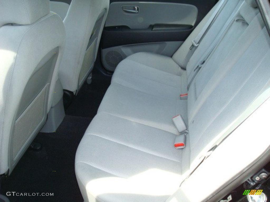 2009 Elantra GLS Sedan - Black Pearl / Gray photo #8