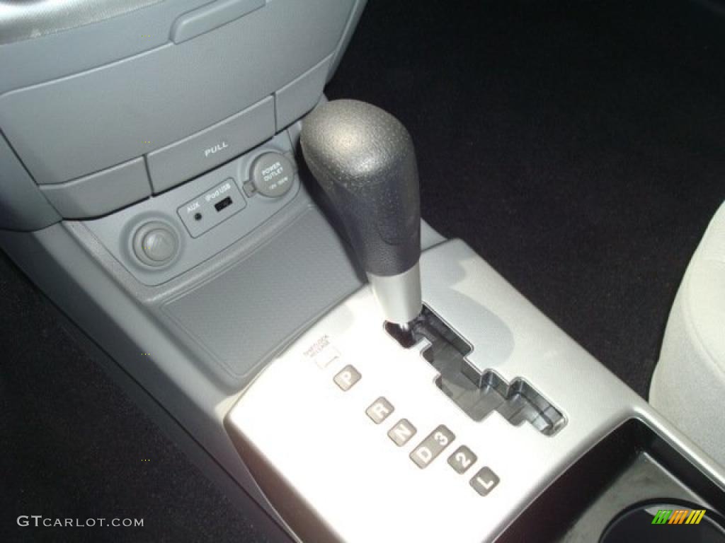 2009 Elantra GLS Sedan - Black Pearl / Gray photo #11
