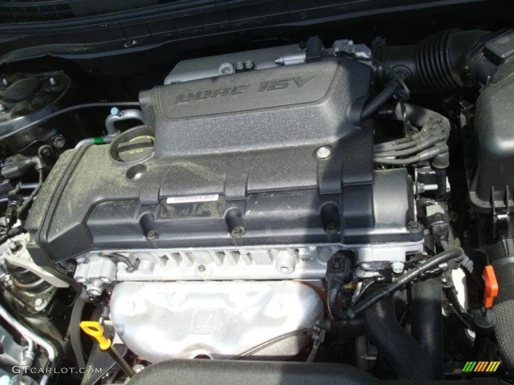 2009 Elantra GLS Sedan - Black Pearl / Gray photo #17
