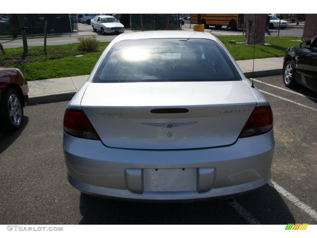 2004 Sebring Limited Sedan - Bright Silver Metallic / Dark Slate Gray photo #5