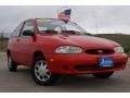 Performance Red 1997 Ford Aspire Coupe