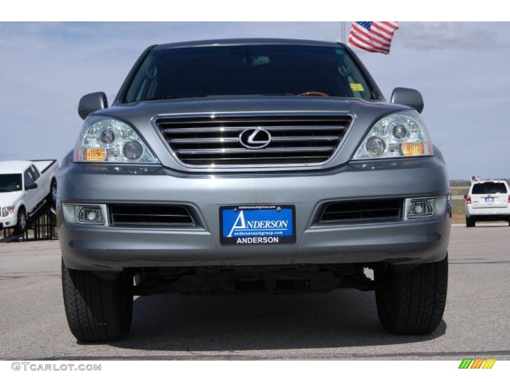 2005 GX 470 - Ash Blue Mica / Dark Gray photo #2
