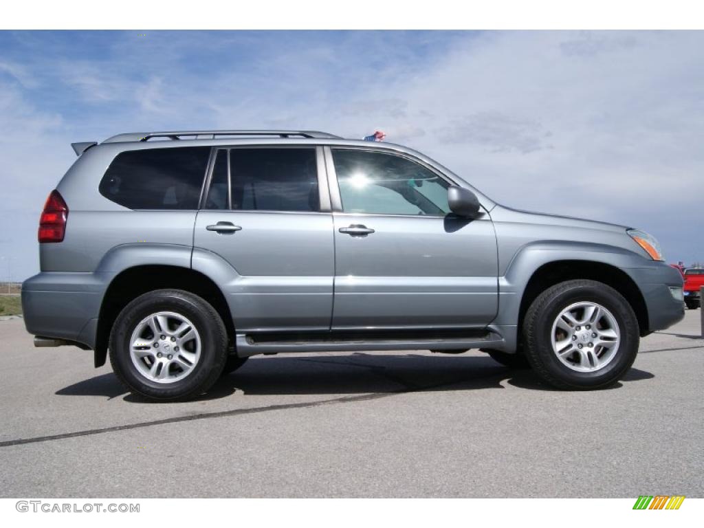 2005 GX 470 - Ash Blue Mica / Dark Gray photo #5