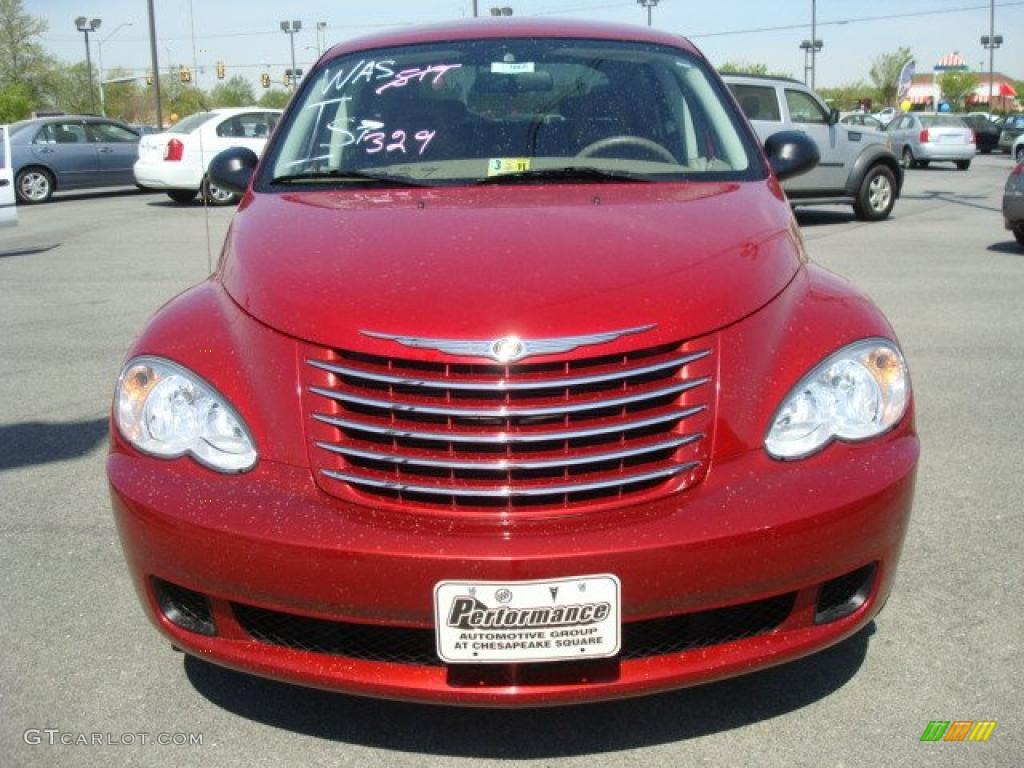 2007 PT Cruiser Touring - Inferno Red Crystal Pearl / Pastel Pebble Beige photo #8