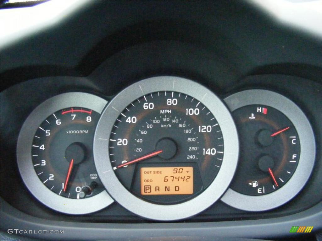 2007 RAV4 Sport 4WD - Classic Silver Metallic / Dark Charcoal photo #9