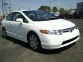 Taffeta White - Civic LX Sedan Photo No. 7