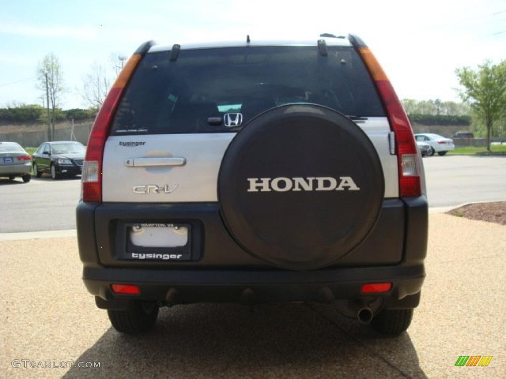 2003 CR-V EX 4WD - Satin Silver Metallic / Black photo #5
