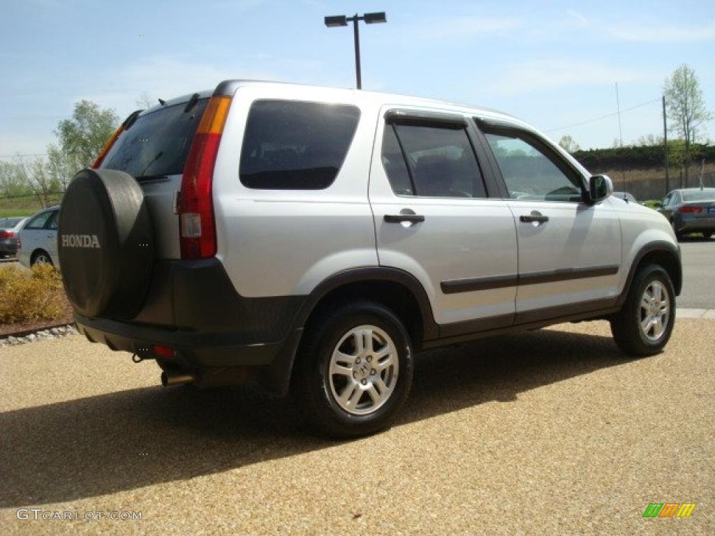 2003 CR-V EX 4WD - Satin Silver Metallic / Black photo #6